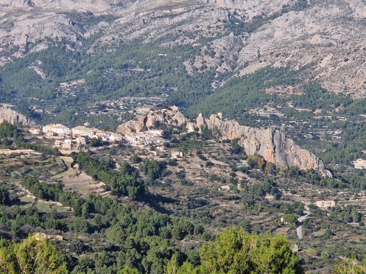 El Unico Apartment With Jacuzzi And Art Guadalest Exteriér fotografie